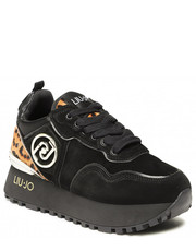 Sneakersy Sneakersy  - Maxi Wonder 24 BF2103 PX194 Black/Leopa S1068 - eobuwie.pl Liu Jo