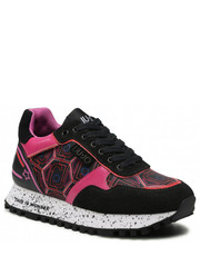 Sneakersy Sneakersy  - Wonder 24 BA2031 TX203 Black/Lilac S1096 - eobuwie.pl Liu Jo