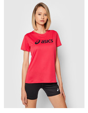 Bluzka T-Shirt Core 2012C330 Czerwony Regular Fit - modivo.pl Asics