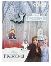 Komplet biżuterii Ozdoba do butów Jibbitz New Disney Frozen II 5 Pack 10010013 Niebieski - modivo.pl Crocs