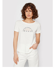 Bluzka T-Shirt Oceanaholic ERJZT05354 Biały Relaxed Fit - modivo.pl Roxy
