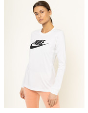 Bluzka Bluzka Sportswear BV6171 Beżowy Regular Fit - modivo.pl Nike