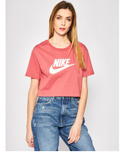 Bluzka T-Shirt Sportswear Essential BV6175 Różowy Loose Fit - modivo.pl Nike