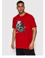 T-shirt - koszulka męska T-Shirt Jordan Vintage DM3221 Czerwony Regular Fit - modivo.pl Nike
