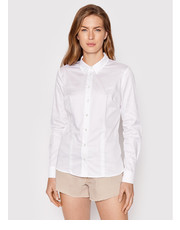 Koszula Koszula W2YH41 WAF10 Biały Slim Fit - modivo.pl Guess