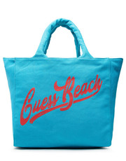 Shopper bag Torebka Canvas Beach Bag E2GZ03 WO00F Niebieski - modivo.pl Guess