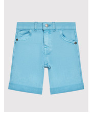 Spodnie Szorty jeansowe N1RD03 WE620 Niebieski Regular Fit - modivo.pl Guess