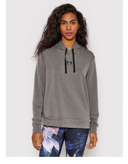Bluza Bluza Ua Rival Terry 1369855 Szary Loose Fit - modivo.pl Under Armour