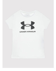 Bluzka T-Shirt Ua Sportstyle Graphic 1361182 Biały Loose Fit - modivo.pl Under Armour