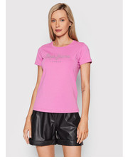 Bluzka T-Shirt Beatrice PL504434 Różowy Regular Fit - modivo.pl Pepe Jeans
