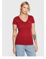 Bluzka T-Shirt Corine PL505305 Czerwony Regular Fit - modivo.pl Pepe Jeans