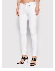 Spodnie Spodnie materiałowe Soho PL211539U91 Biały Skinny Fit - modivo.pl Pepe Jeans
