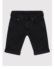 Spodnie Szorty jeansowe Becket PB800692 Czarny Slim Fit - modivo.pl Pepe Jeans