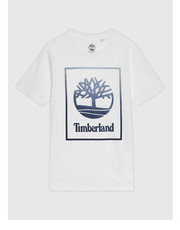 Bluzka T-Shirt T25S83 S Biały Regular Fit - modivo.pl Timberland