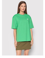 Bluzka T-Shirt Always Original Graphic HF2020 Zielony Loose Fit - modivo.pl Adidas