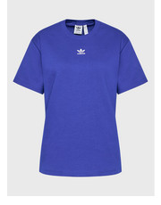 Bluzka T-Shirt Tee IC1830 Granatowy Regular Fit - modivo.pl Adidas