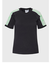 Bluzka T-Shirt Tape HL9170 Czarny Regular Fit - modivo.pl Adidas