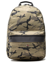 Plecak Plecak Th Established Camo Backpack AM0AM08683 Zielony - modivo.pl Tommy Hilfiger