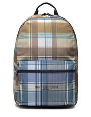 Plecak Plecak Th Established Backpack Madras AM0AM09245 Kolorowy - modivo.pl Tommy Hilfiger