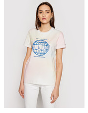 Bluzka T-Shirt Abo Earth Day WW0WW32328 Kolorowy Regular Fit - modivo.pl Tommy Hilfiger