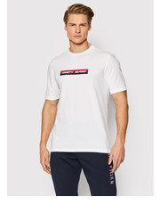 T-shirt - koszulka męska T-Shirt Seasonal MW0MW21274 Biały Regular Fit - modivo.pl Tommy Hilfiger