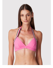 Strój kąpielowy Góra od bikini Triangle Fixed UW0UW02696 Różowy - modivo.pl Tommy Hilfiger