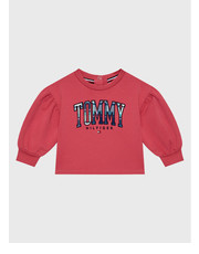 Bluza Bluza Tartan Logo KG0KG07098 M Różowy Regular Fit - modivo.pl Tommy Hilfiger