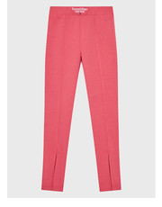 Spodnie Legginsy Graphic KG0KG07062 M Różowy Slim Fit - modivo.pl Tommy Hilfiger