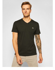T-shirt - koszulka męska T-Shirt TH2036 Czarny Regular Fit - modivo.pl Lacoste