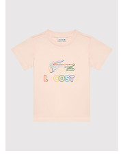 Bluzka T-Shirt TJ2574 Różowy Regular Fit - modivo.pl Lacoste