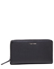 Portfel Duży Portfel Damski Z/A Wallet Xl K60K608164 Czarny - modivo.pl Calvin Klein 