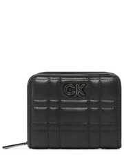 Portfel Duży Portfel Damski Re-Lock Quilt Z/A Wallet W/F Md K60K610003 Czarny - modivo.pl Calvin Klein 