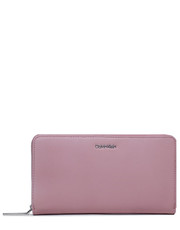 Portfel Duży Portfel Damski Ck Must Z/A Wallet Xl K60K608164 Różowy - modivo.pl Calvin Klein 