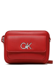 Listonoszka Torebka Re-Lock Camera Bag With Flap K60K609114 Czerwony - modivo.pl Calvin Klein 
