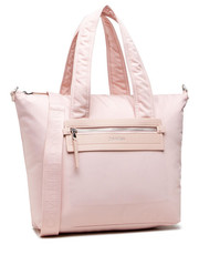 Shopper bag Torebka Ck Essential Shopper W/Zip Lg K60K609579 Różowy - modivo.pl Calvin Klein 