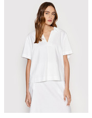 Bluzka Bluzka Inclusive K20K204392 Biały Relaxed Fit - modivo.pl Calvin Klein 