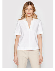 Bluzka Bluzka K20K203783 Biały Regular Fit - modivo.pl Calvin Klein 