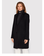 Płaszcz Płaszcz wełniany K20K204155 Czarny Regular Fit - modivo.pl Calvin Klein 