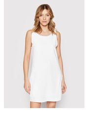 Sukienka Sukienka codzienna K20K203834 Biały Regular Fit - modivo.pl Calvin Klein 