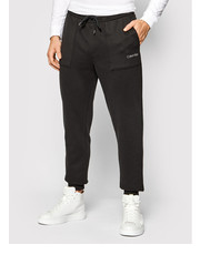 Spodnie męskie Spodnie dresowe Logo K10K109046 Czarny Regular Fit - modivo.pl Calvin Klein 