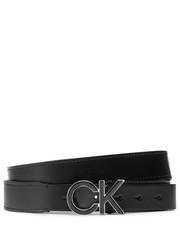 Pasek Pasek Damski Re-Lock Inlay Logo Belt 30Mm K60K609607 Czarny - modivo.pl Calvin Klein 