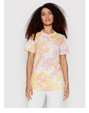 Bluzka T-Shirt Washed Floral Patch 10023208-A02 Żółty Loose Fit - modivo.pl Converse