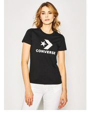 Bluzka T-Shirt Star Chevron 10018569 Czarny Regular Fit - modivo.pl Converse