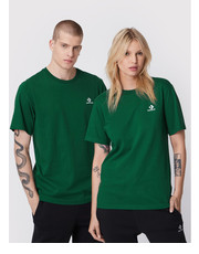 Bluzka T-Shirt Unisex Go-To 10023876-A03 Zielony Standard Fit - modivo.pl Converse