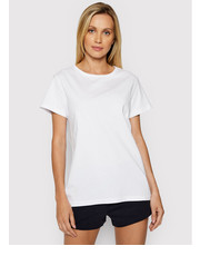Bluzka T-Shirt H4L21-TSD020 Biały Regular Fit - modivo.pl 4F