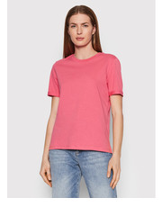 Bluzka T-Shirt Ria 17086970 Różowy Regular Fit - modivo.pl Pieces
