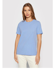 Bluzka T-Shirt Ria 17086970 Niebieski Regular Fit - modivo.pl Pieces