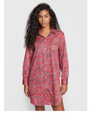 Piżama Koszula nocna ILN32204 Kolorowy Relaxed Fit - modivo.pl Lauren Ralph Lauren