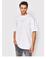 T-shirt - koszulka męska T-Shirt Blaze 22021687 Biały Regular Fit - modivo.pl Only & Sons