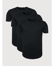 T-shirt - koszulka męska Komplet 3 t-shirtów Matt 22013782 Czarny Regular Fit - modivo.pl Only & Sons